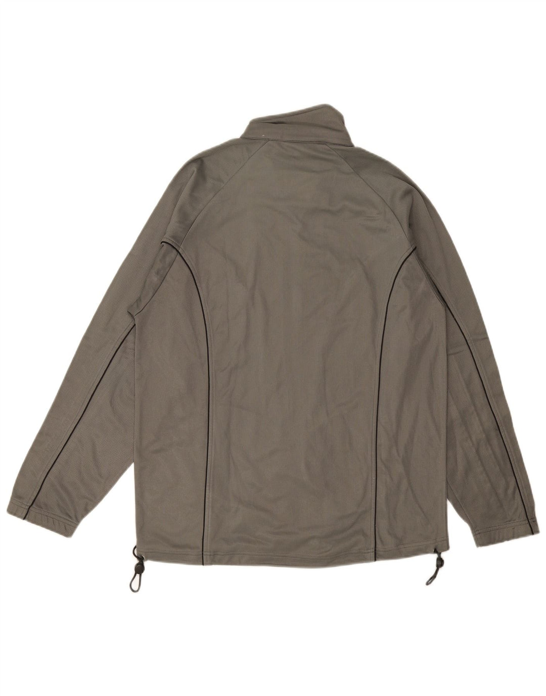 Asics Mens Tracksuit Top Jacket Medium Grey