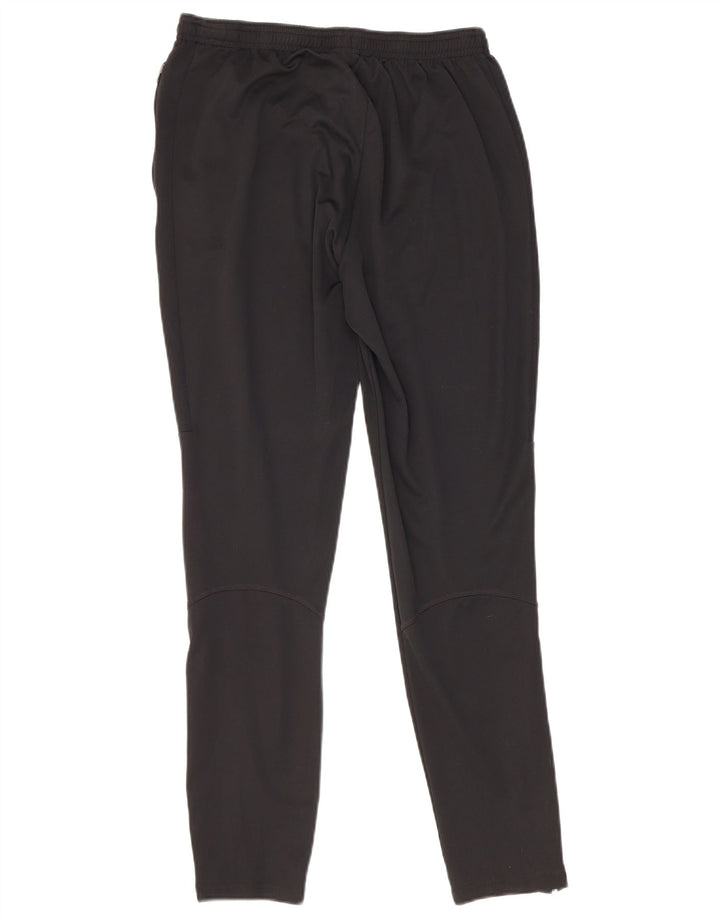 Nike Mens Dri Fit Tracksuit Trousers Small Black Polyester