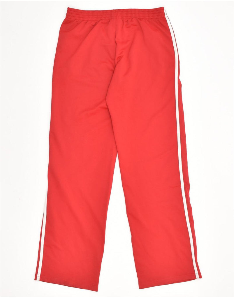 REEBOK Womens Tracksuit Trousers UK 12  Medium Red Polyester | Vintage Reebok | Thrift | Second-Hand Reebok | Used Clothing | Messina Hembry 