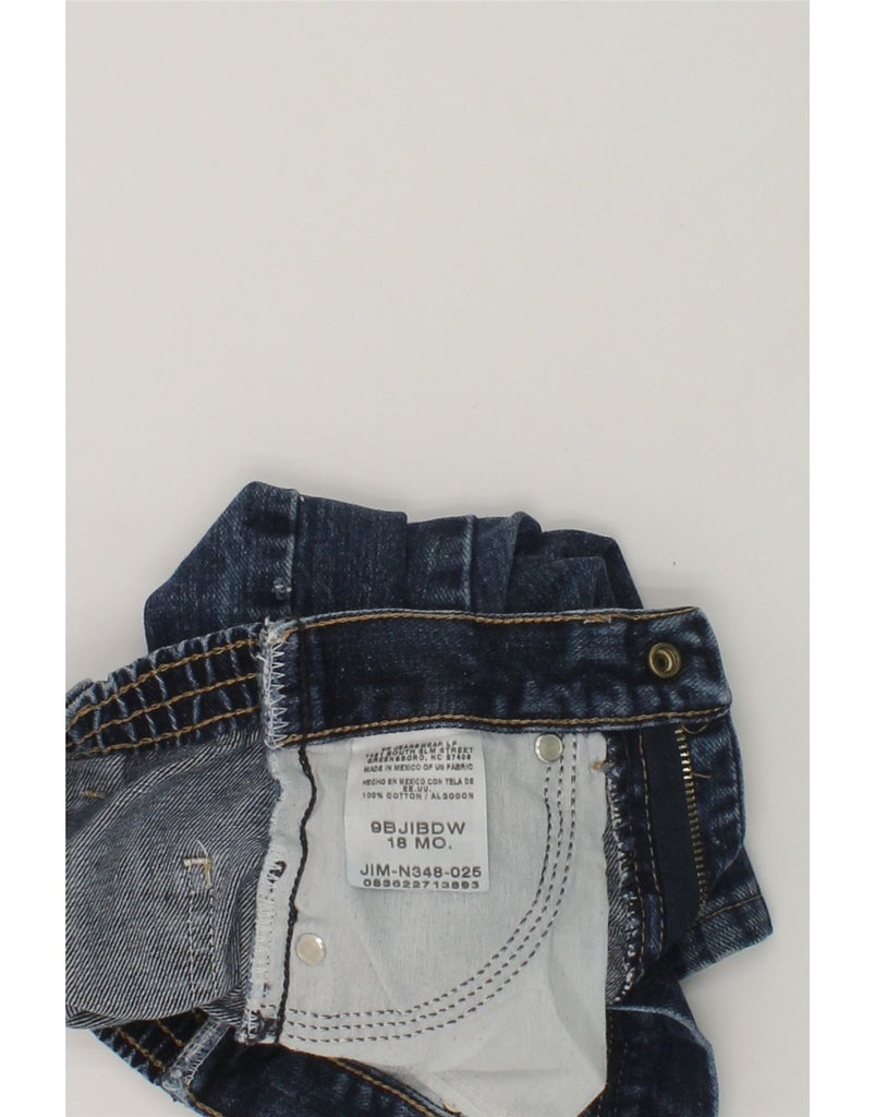 WRANGLER Baby Boys Straight Jeans 12-18 Months W18 L11 Navy Blue | Vintage Wrangler | Thrift | Second-Hand Wrangler | Used Clothing | Messina Hembry 