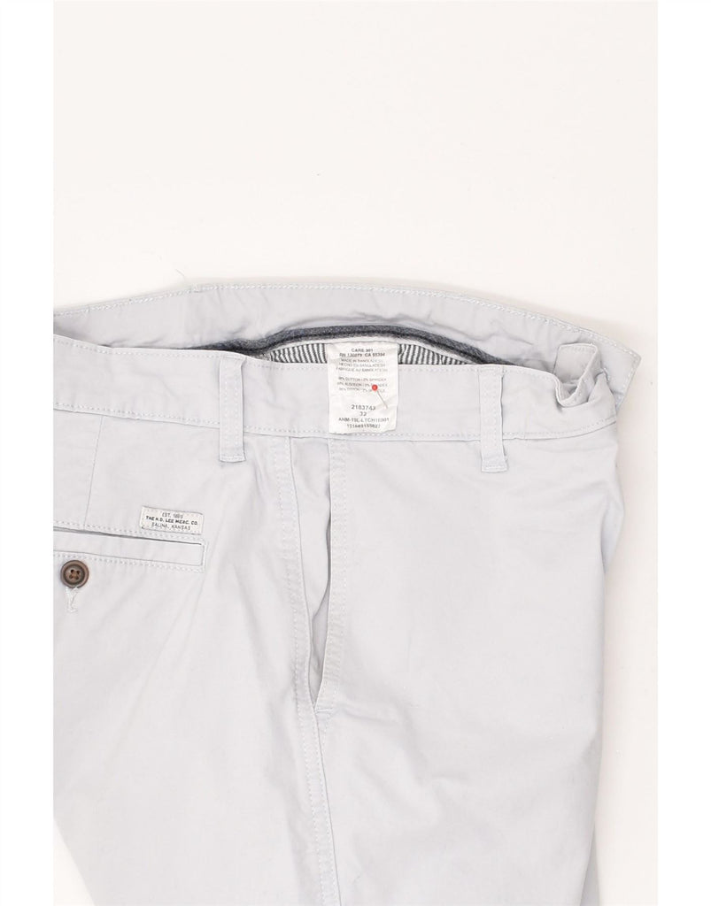 LEE Mens Chino Shorts W32 Medium Blue Cotton Vintage Lee and Second-Hand Lee from Messina Hembry 