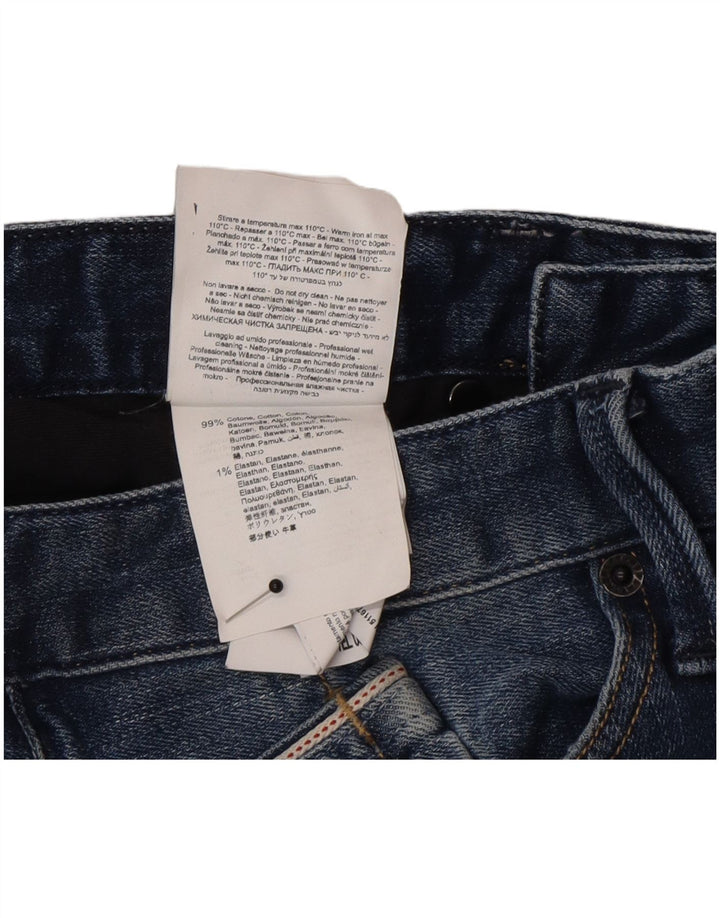 Replay Mens Slim Jeans W30 L32 Navy Blue Cotton