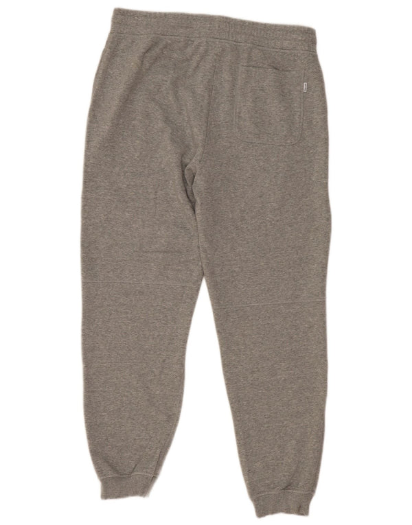 Converse Mens Graphic Tracksuit Trousers Joggers Medium Grey Flecked