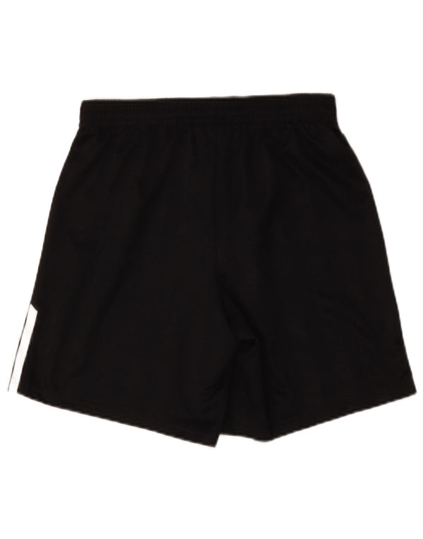 Nike Boys Sport Shorts 13-14 Years XL Black Striped Polyester