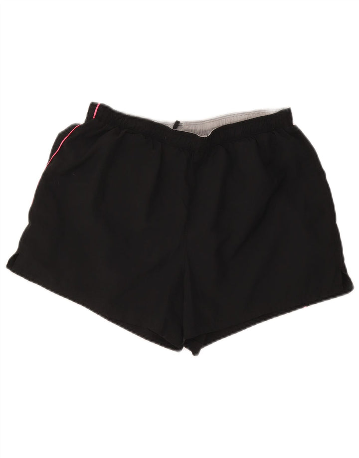 Nike Womens Dri Fit Sport Shorts UK 12/14 Medium  Black Polyester