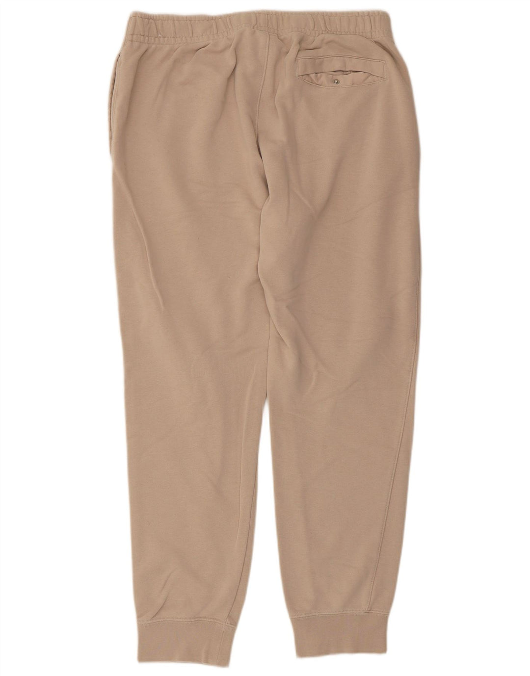 Nike Mens Tracksuit Trousers Joggers Large  Beige Cotton