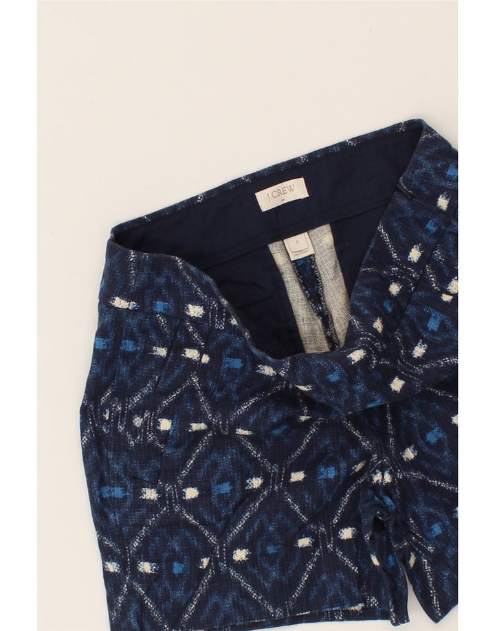 J. CREW Womens Abstract Pattern Casual Shorts US 0 XS W28  Navy Blue Vintage J. Crew and Second-Hand J. Crew from Messina Hembry 