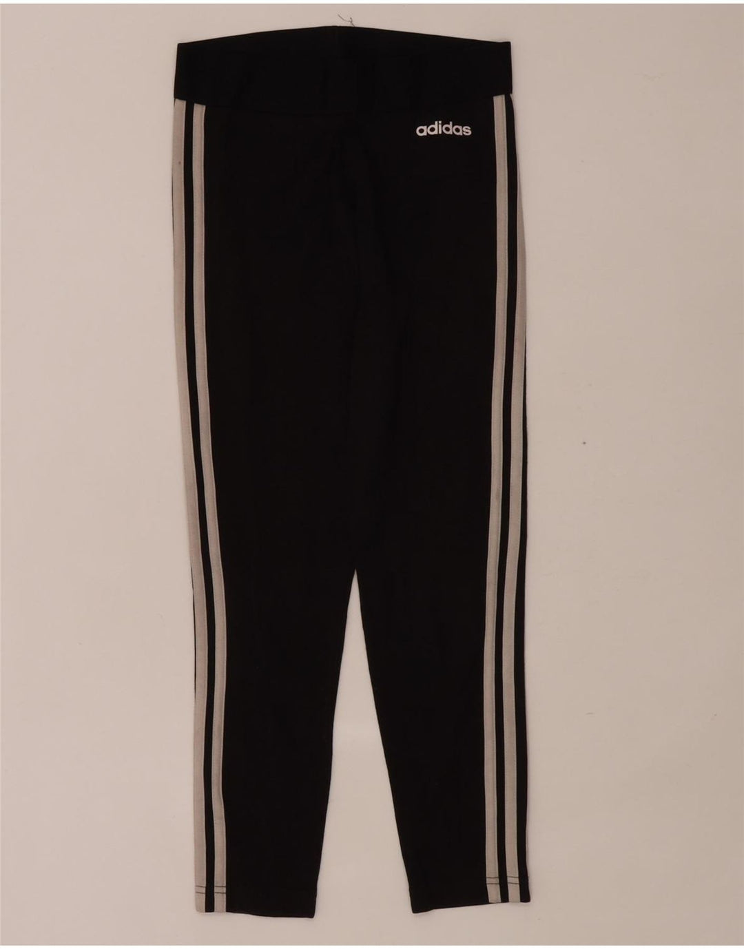 Adidas Womens Leggings UK 8 Small Black Cotton