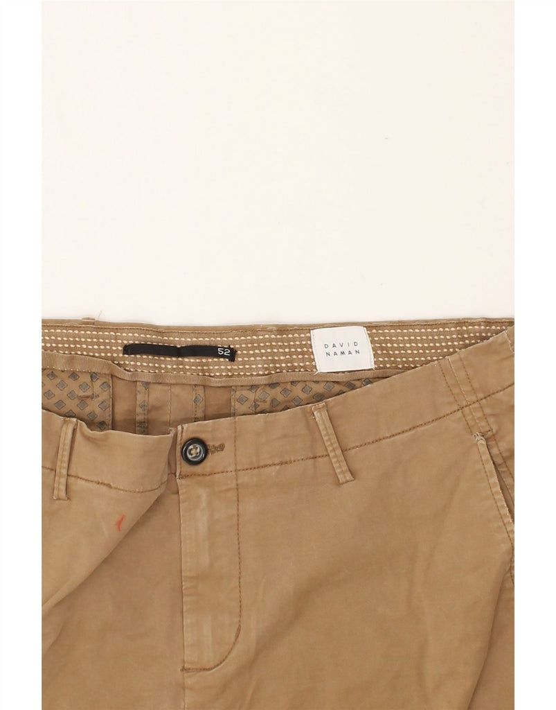 VINTAGE Mens Slim Cargo Trousers IT 52 XL W36 L30  Beige Cotton | Vintage Vintage | Thrift | Second-Hand Vintage | Used Clothing | Messina Hembry 