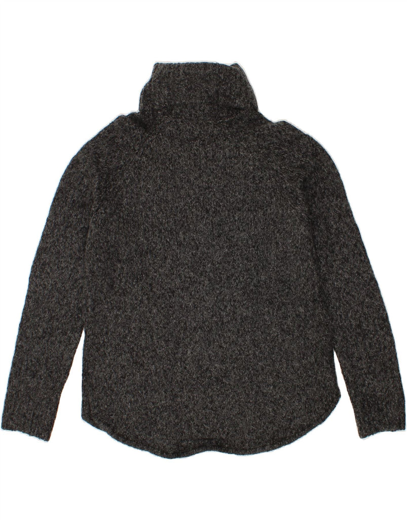 MICHAEL KORS Womens Roll Neck Jumper Sweater UK 14 Medium Grey Vintage Michael Kors and Second-Hand Michael Kors from Messina Hembry 