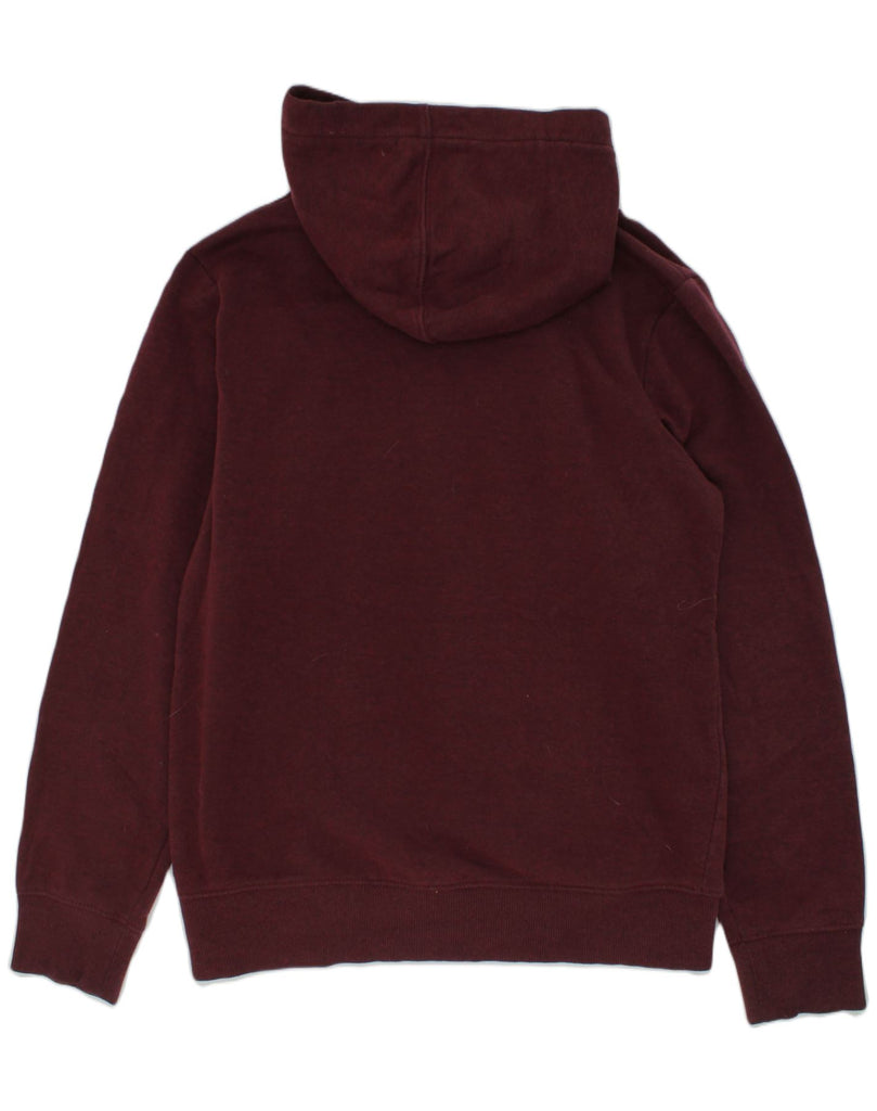 HURLEY Girls Graphic Hoodie Jumper 14-15 Years Burgundy Cotton | Vintage Hurley | Thrift | Second-Hand Hurley | Used Clothing | Messina Hembry 