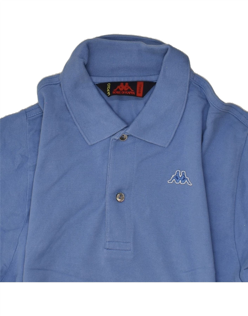 KAPPA Mens Polo Shirt Small Blue Cotton | Vintage Kappa | Thrift | Second-Hand Kappa | Used Clothing | Messina Hembry 