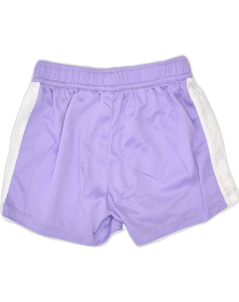 PUMA Girls Sport Shorts 4-5 Years Purple Polyester Sports | Vintage | Thrift | Second-Hand | Used Clothing | Messina Hembry 