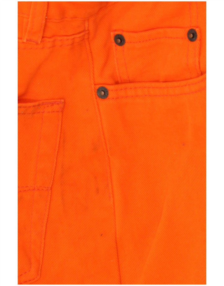 Replay Mens Casual Shorts W36 Large Orange Cotton