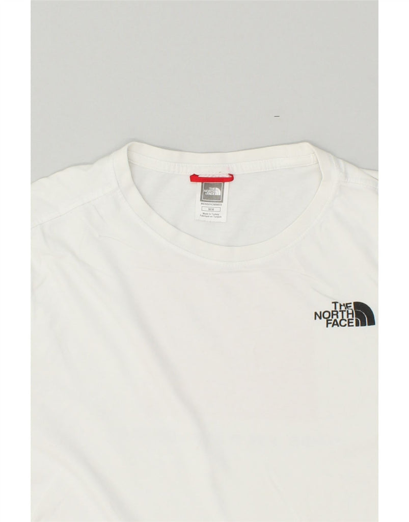 THE NORTH FACE Mens Graphic T-Shirt Top Medium White Cotton | Vintage The North Face | Thrift | Second-Hand The North Face | Used Clothing | Messina Hembry 