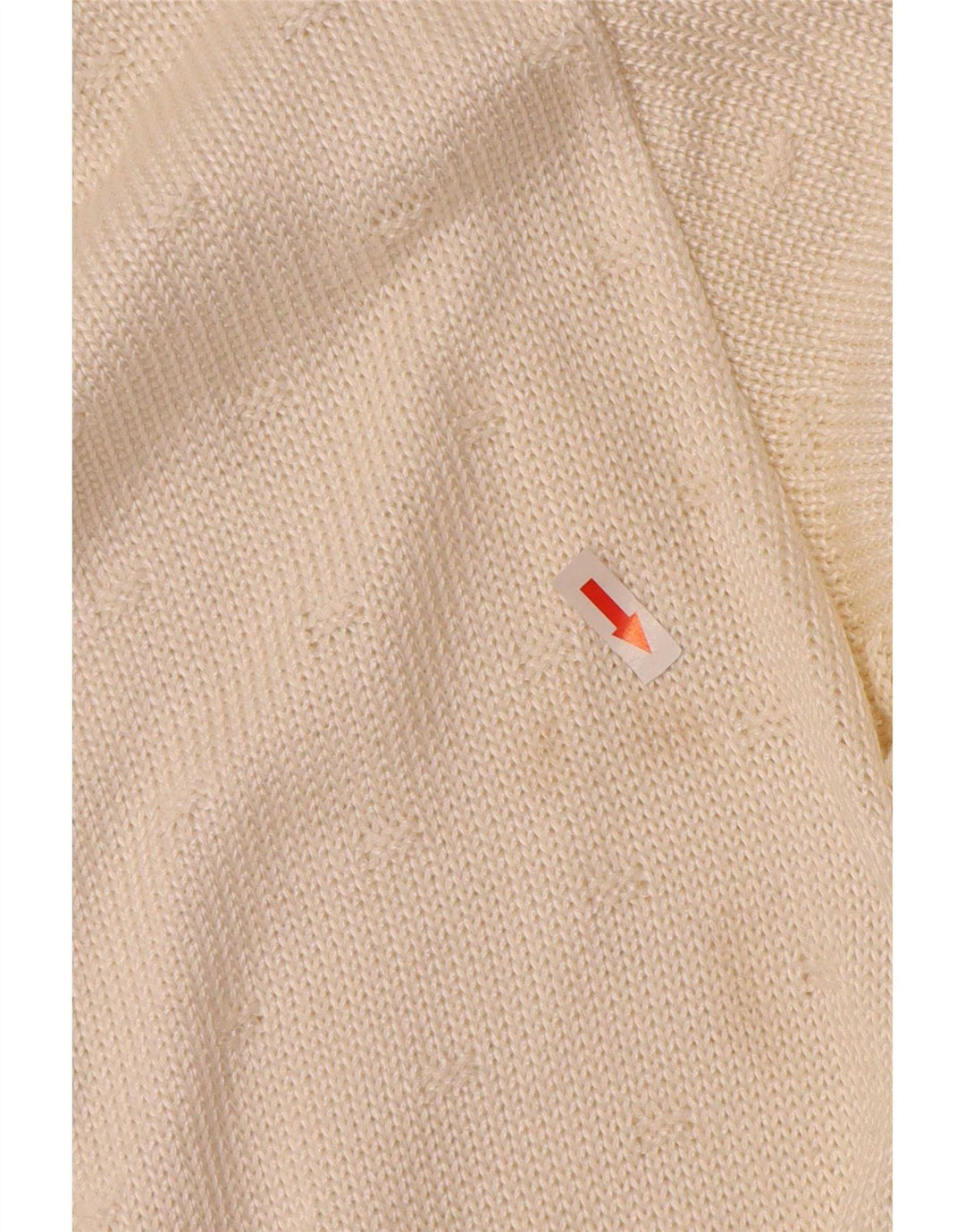 Rabe Womens Cardigan Sweater EU 46 XL Off White Acrylic