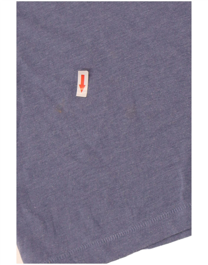 French Connection Mens Polo Shirt Small Blue Cotton