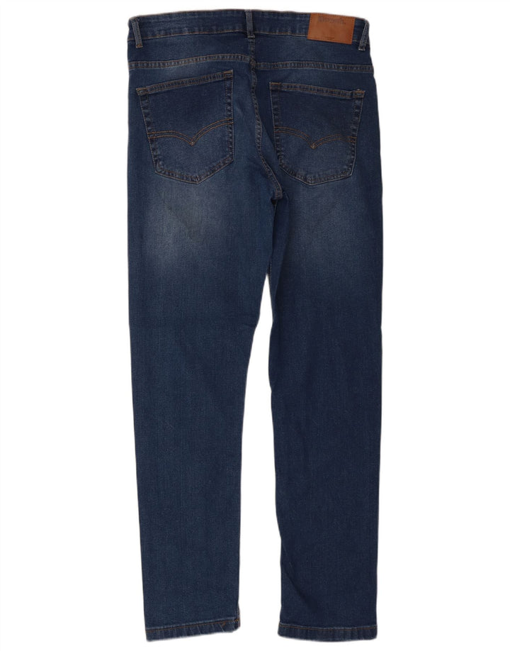 Bench Mens Slim Jeans W32 L30 Blue Cotton
