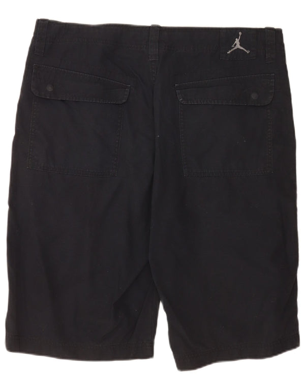 Jordan Mens Bermuda Shorts XL W34 Black Cotton