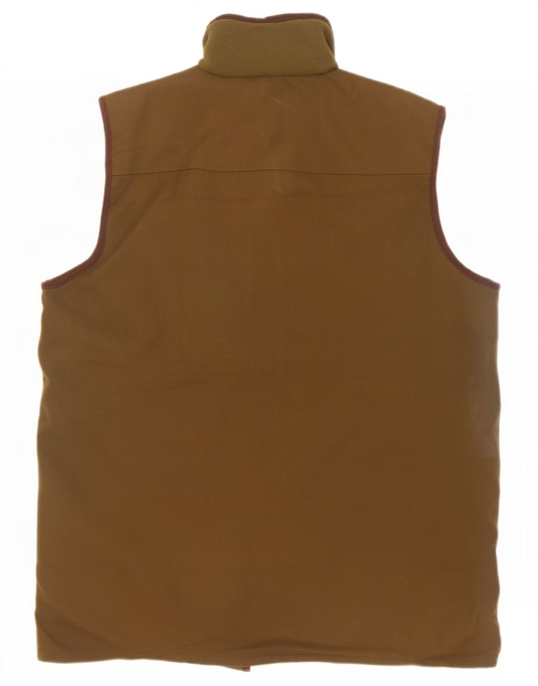 Bonart Mens Utility Gilet UK 40 Large Khaki Polyester