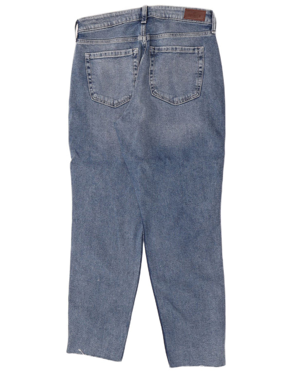 Hollister Womens Mom Distressed Curvy High Waist Jeans W30 L29 Blue