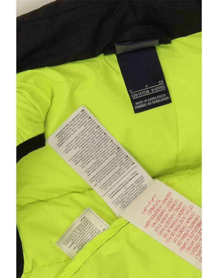 Nike Boys Padded Gilet 8-9 Years Small Black Colourblock Polyester