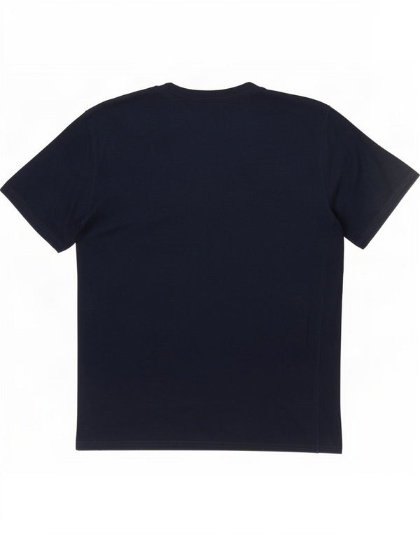 Nike Mens Dri Fit T-Shirt Top Small Navy Blue Polyester
