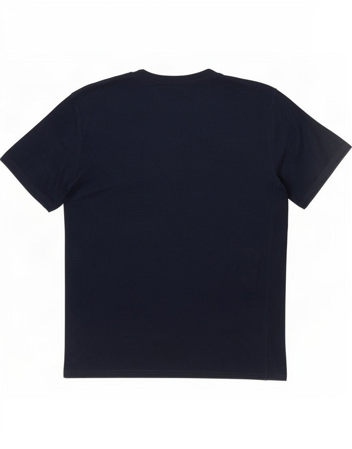 Nike Mens Dri Fit T-Shirt Top Small Navy Blue Polyester
