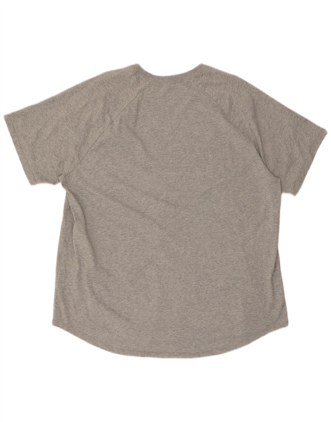 Nike Mens Short Sleeve Regular Graphic T-Shirt Top 2XL Grey Cotton