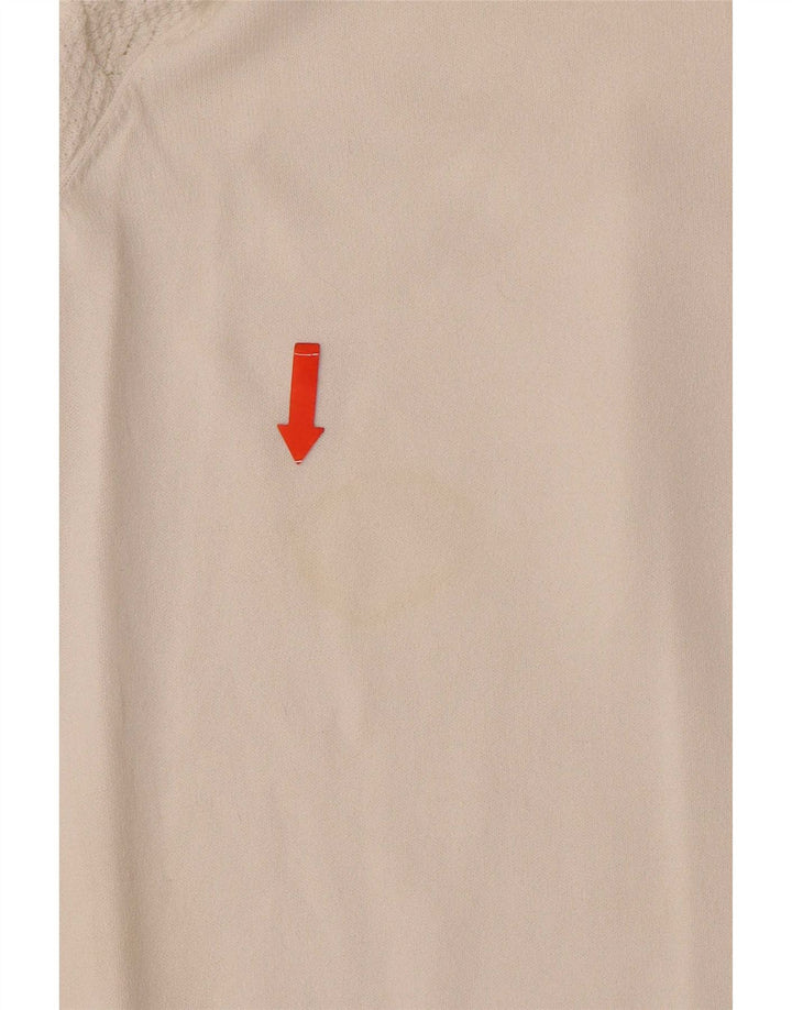 Crew Clothing Womens T-Shirt Top UK 12 Medium White Viscose