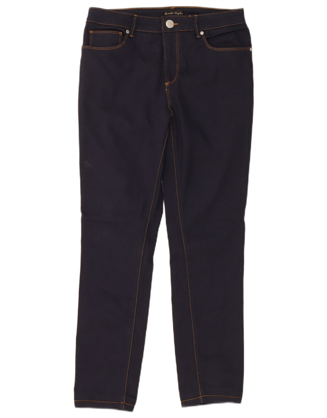 PHASE EIGHT Womens Slim Jeans UK 12 Medium W28 L27 Navy Blue Cotton