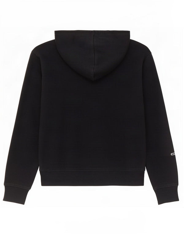 Champion Boys Graphic Zip Hoodie Sweater 11-12 Years Black Cotton