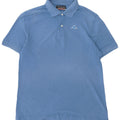 Kappa Mens Polo Shirt Medium Blue Cotton