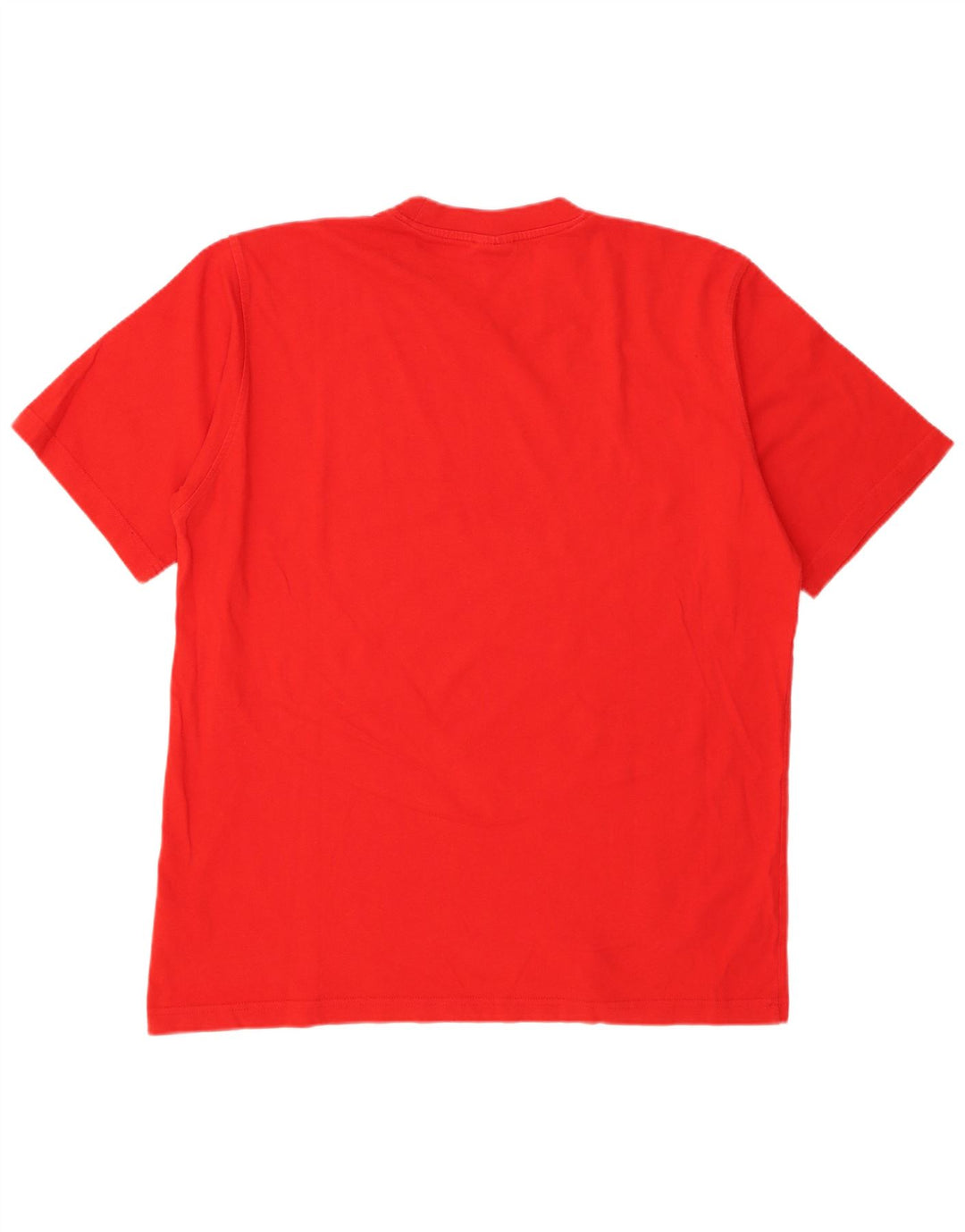 Adidas Mens Graphic T-Shirt Top Large Red Cotton