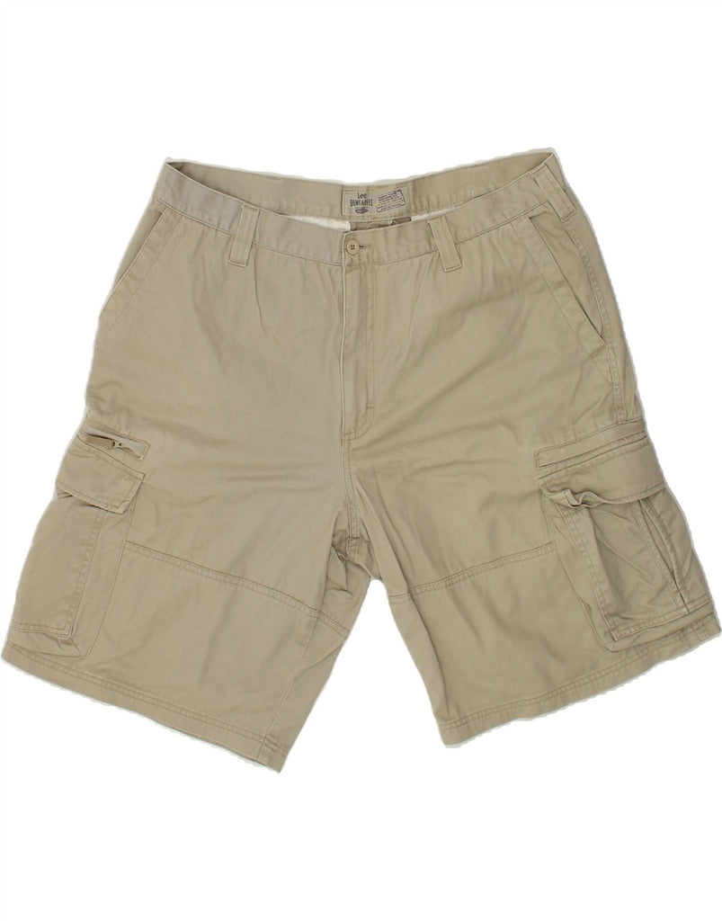 LEE Mens Cargo Shorts W38 XL Grey Cotton | Vintage Lee | Thrift | Second-Hand Lee | Used Clothing | Messina Hembry 