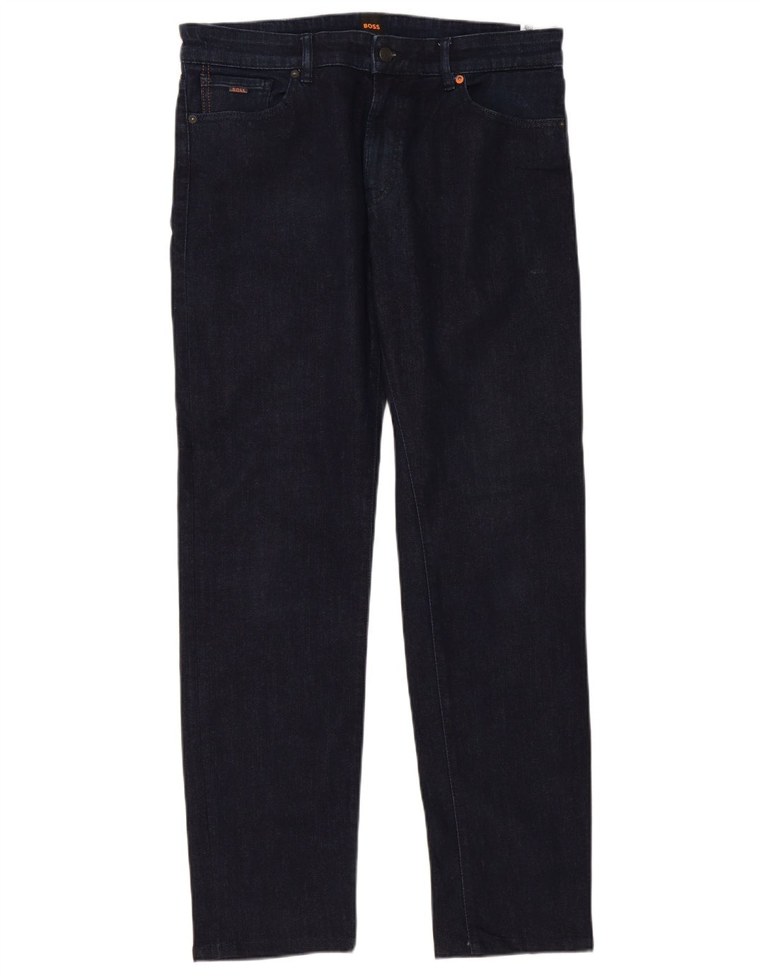 Hugo Boss Womens Slim Jeans W36 L34 Navy Blue Cotton
