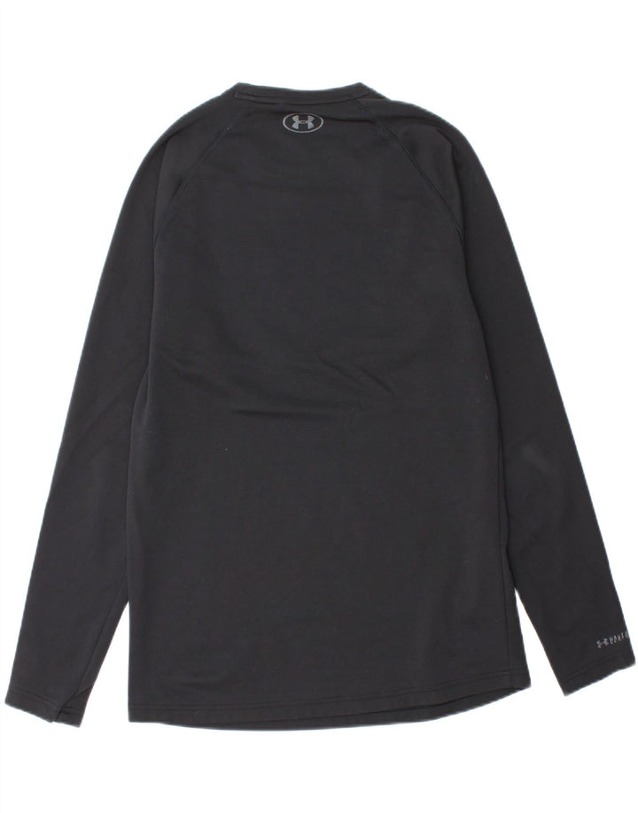 UNDER ARMOUR Mens Cold Gear Top Long Sleeve Large Black