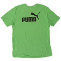 Puma Mens Graphic T-Shirt Top Medium Green