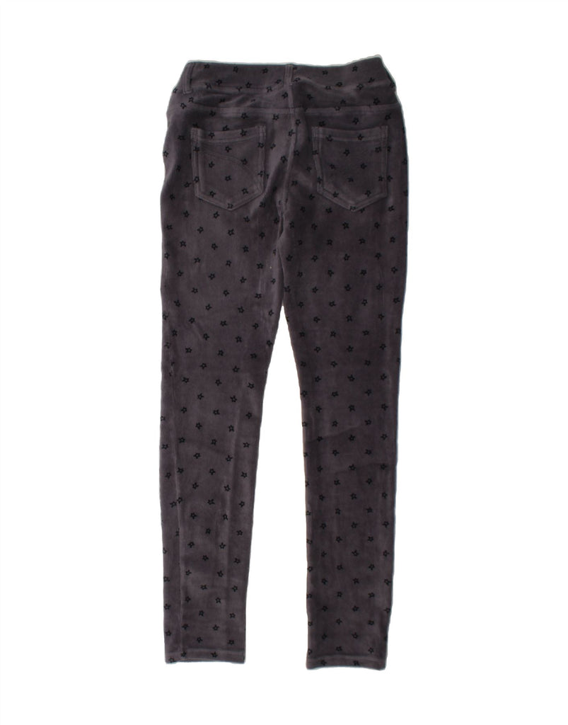 BENETTON Girls Jeggins Corduroy Trousers 11-12 Years W28 L27 Grey Cotton Vintage Benetton and Second-Hand Benetton from Messina Hembry 