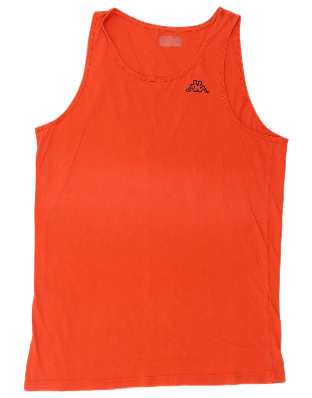 Kappa Mens T-Shirt Top Medium Orange