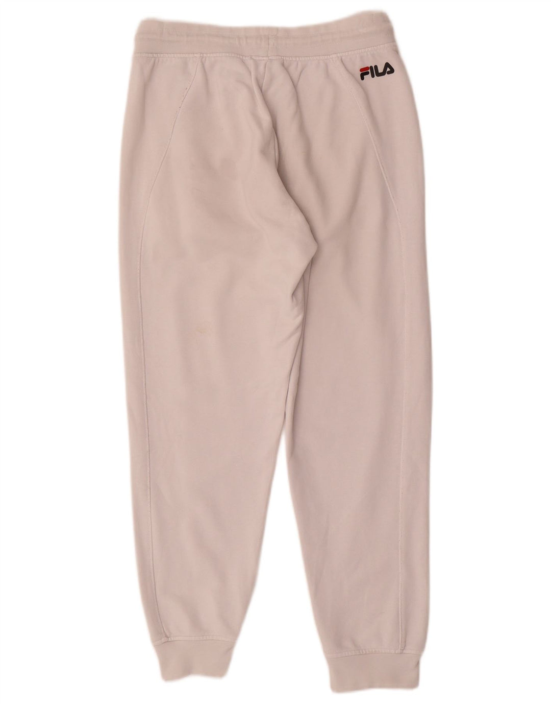 Fila Mens Tracksuit Trousers Joggers Small  White Cotton