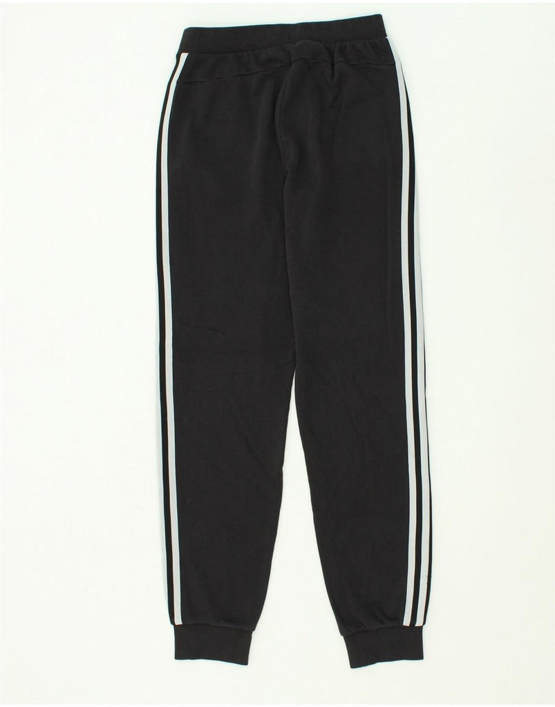 ADIDAS Boys Tracksuit Trousers Joggers 13-14 Years Black Colourblock | Vintage Adidas | Thrift | Second-Hand Adidas | Used Clothing | Messina Hembry 