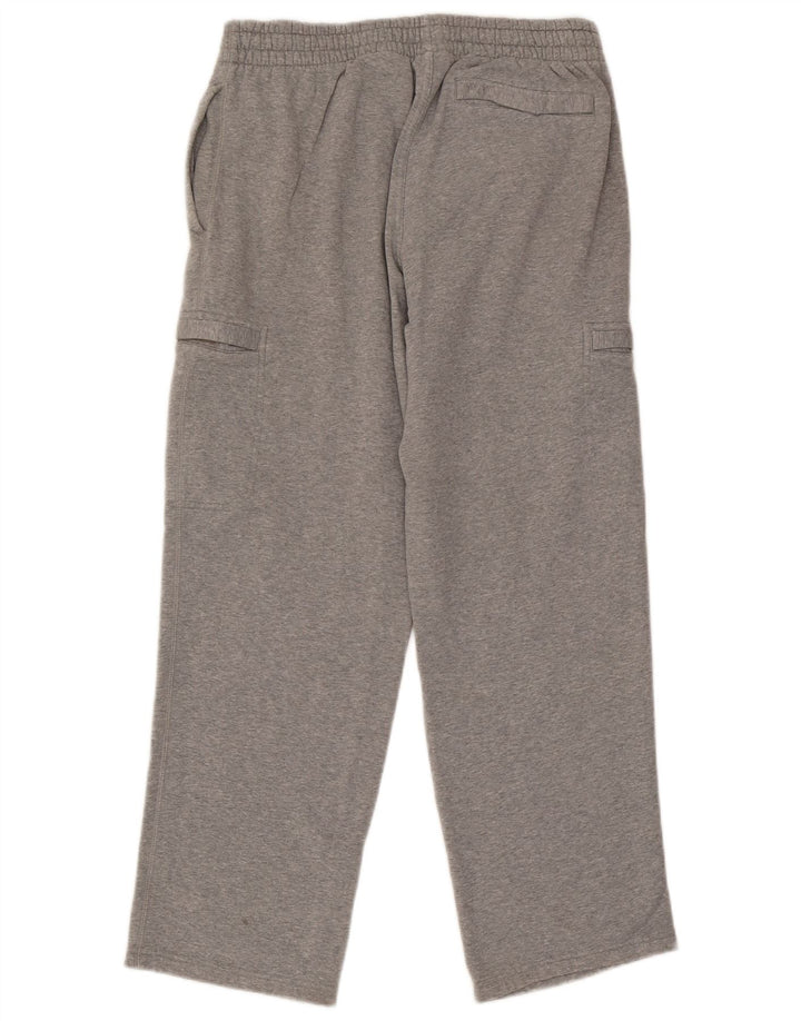 Nike Mens Cargo Tracksuit Trousers Large Grey Flecked Cotton