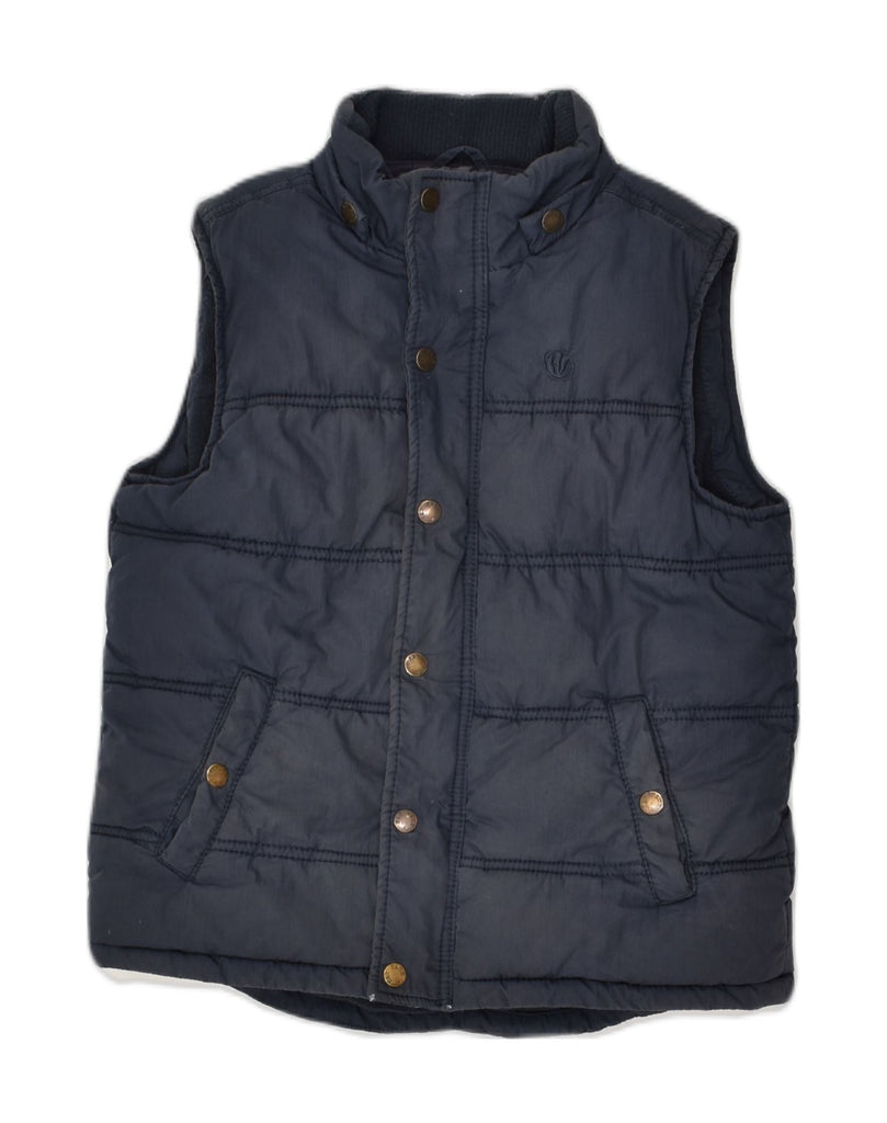 FAT FACE Boys Padded Gilet 8-9 Years Navy Blue Cotton | Vintage Fat Face | Thrift | Second-Hand Fat Face | Used Clothing | Messina Hembry 