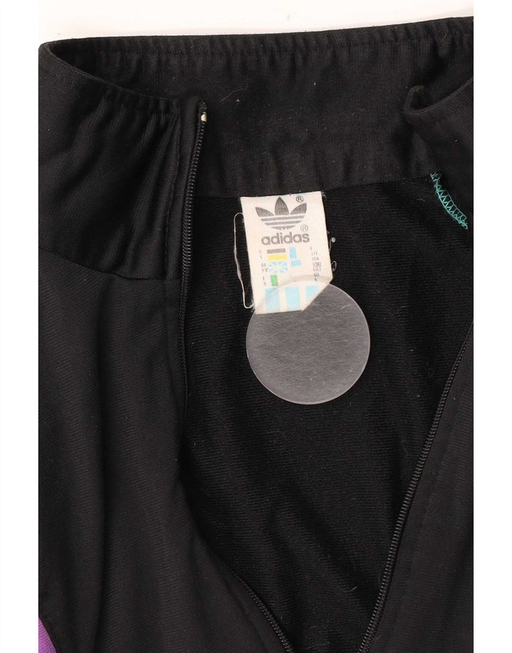 Adidas Mens Loose Fit Tracksuit Top Jacket Small Multicoloured Colourblock