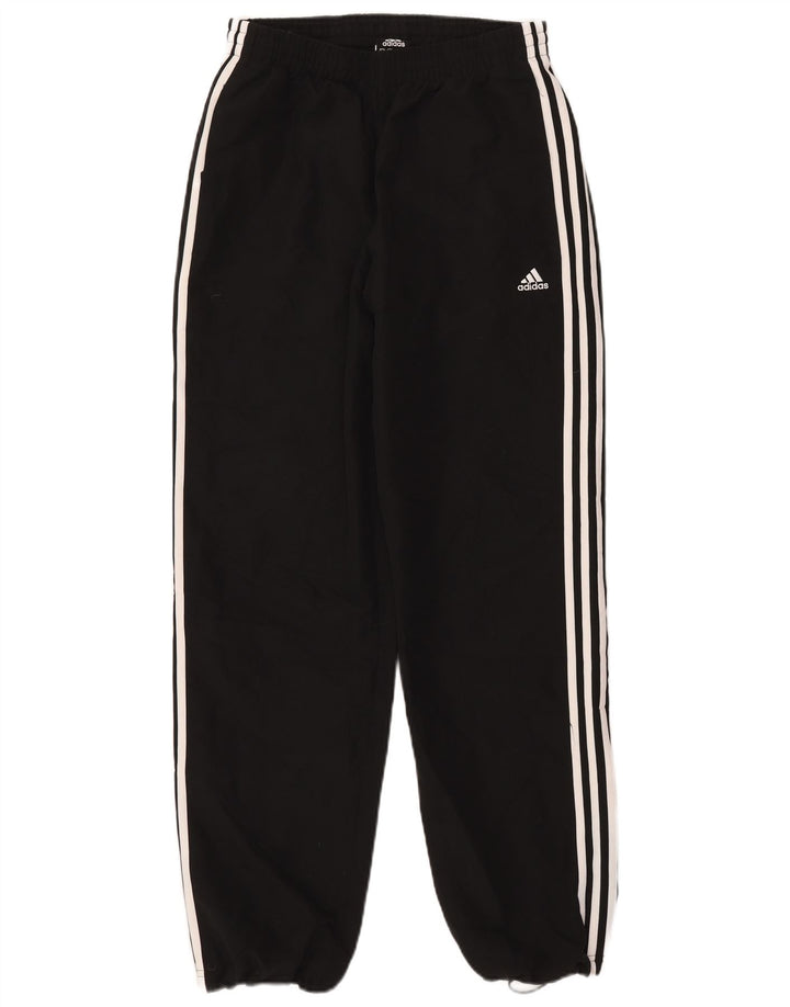 Adidas Mens Climalite Tracksuit Trousers Joggers Small Black Polyester