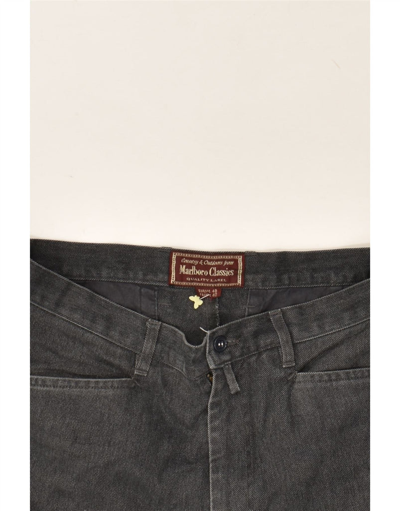 MARLBORO CLASSICS Mens Tapered Jeans EU 48 Medium W30 L30  Grey Cotton | Vintage Marlboro Classics | Thrift | Second-Hand Marlboro Classics | Used Clothing | Messina Hembry 