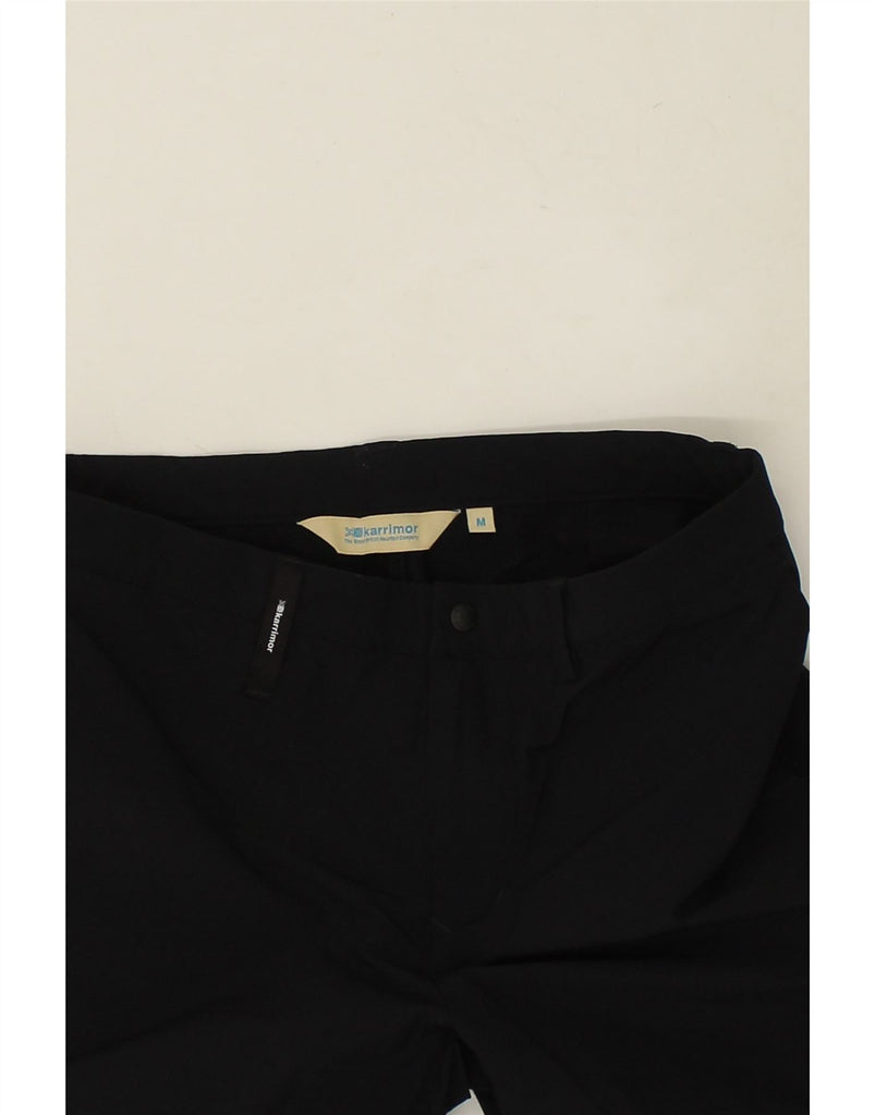 KARRIMOR Mens Straight Chino Trousers Medium W30 L28 Black Nylon | Vintage Karrimor | Thrift | Second-Hand Karrimor | Used Clothing | Messina Hembry 