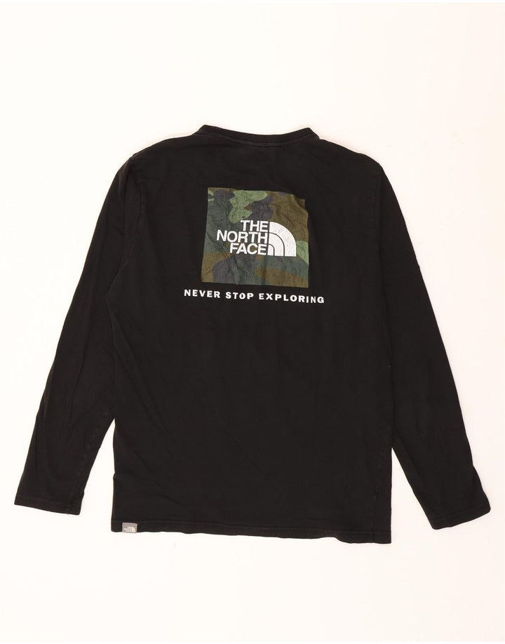 The North Face Mens Graphic Top Long Sleeve Small Black