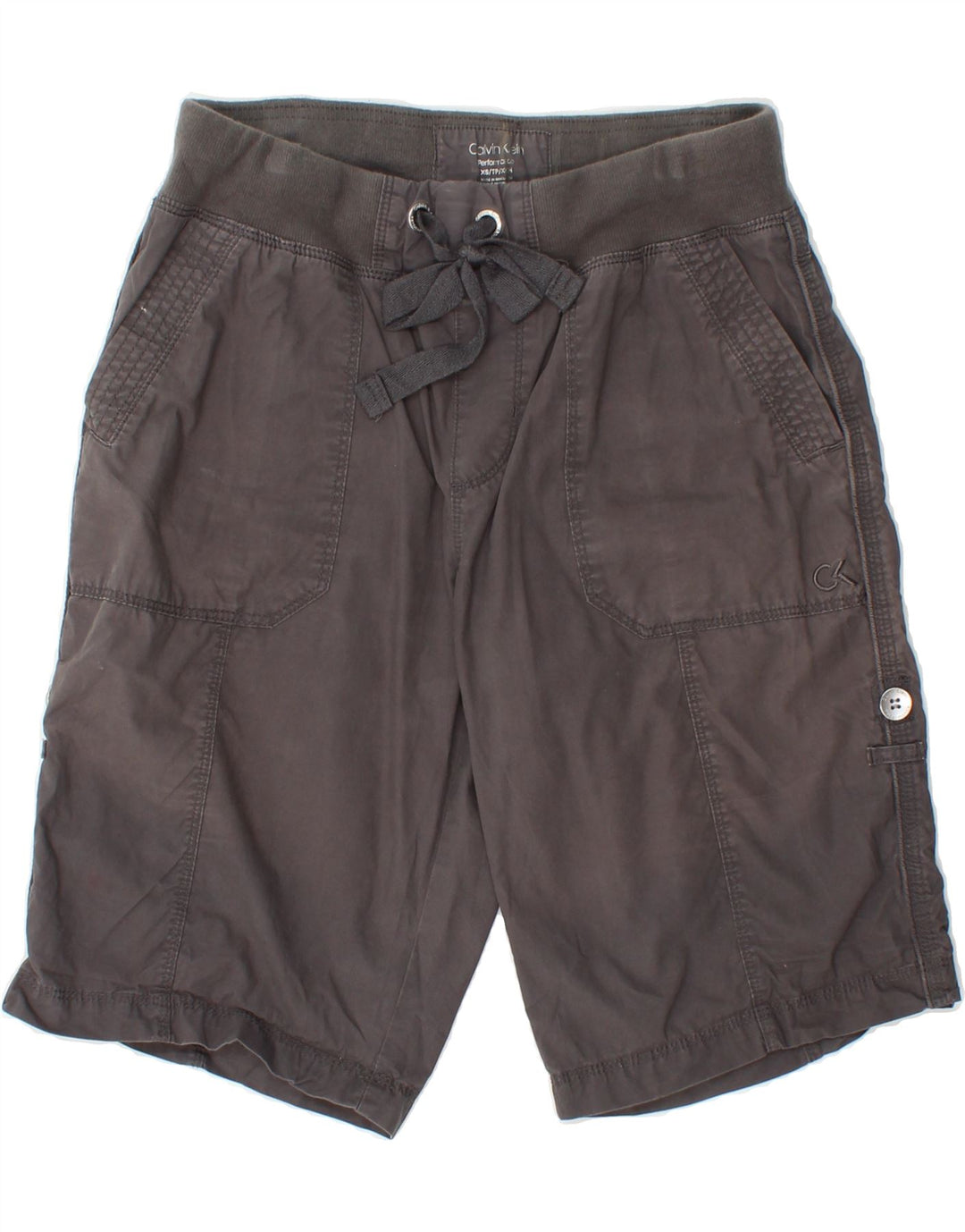 CALVIN KLEIN Mens Cargo Shorts XS W28  Grey Vintage Calvin Klein and Second-Hand Calvin Klein from Messina Hembry 